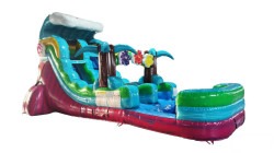 ae4bf8d2db5f2c77f45c086740dae2b6 1767378263 2 15 FT SUMMER LUAU Single Lane Wet Dry Slide