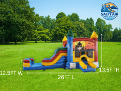 Halloween SEASONAL Bounce House Water Slide Combo