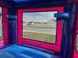 10D18016 2909 4A54 8D88 2A72DCF0A8B0 1775068477 Princess Theme PURPLE PALACE Bounce House Water Slide Combo - Dual Lane