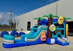 E75482D5 629C 4497 A66E 4078656B37F7 1778700309 Surf TEAL Bounce House Water Slide Combo