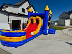 IMG 1046 1780282504 FIRE AND ICE Bounce House Water Slide Combo - Dual Lane