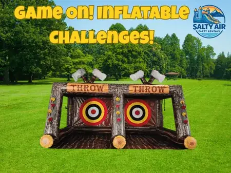Inflatable game rentals from Salty Air