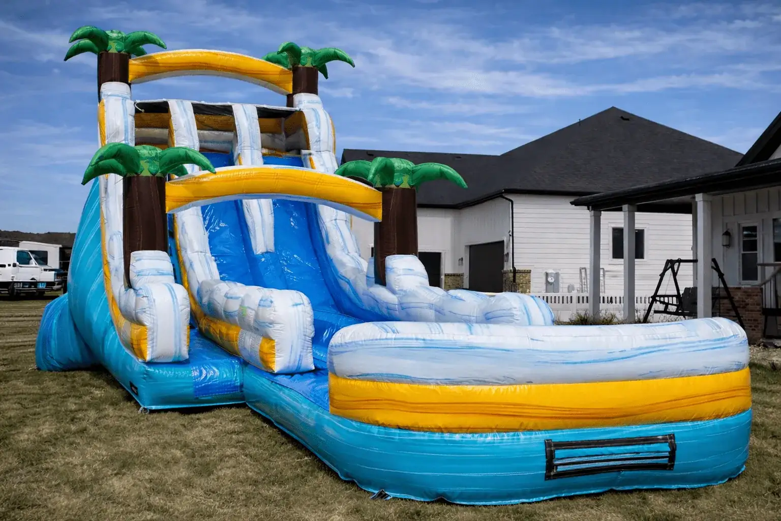 Salty Air bounce house and water slide rental in Herriman, Utah