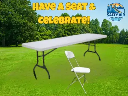 Table and chair rentals for Utah parties